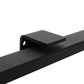 Trapleuning zwart plat