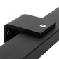 Trapleuning zwart plat