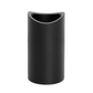 Trapleuning blind zwart rond 45 mm