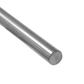 Trapleuning RVS geborsteld rond 45 mm
