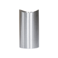 Trapleuning RVS geborsteld blind rond 45 mm