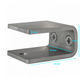 Trapleuning RVS geborstelde plat